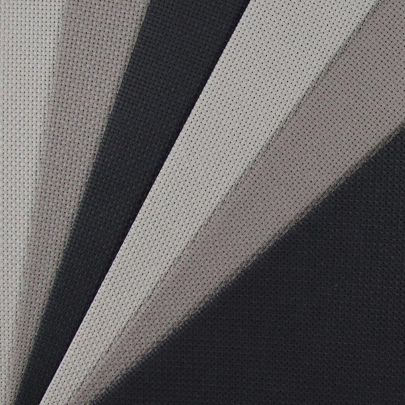 KCS 6 pc of 12" x 18"(30cmx45cm) 14CT Counted Cotton Aida Cloth Cross Stitch Fabric (Medium Grey+Dark Grey+Black) - Image 2
